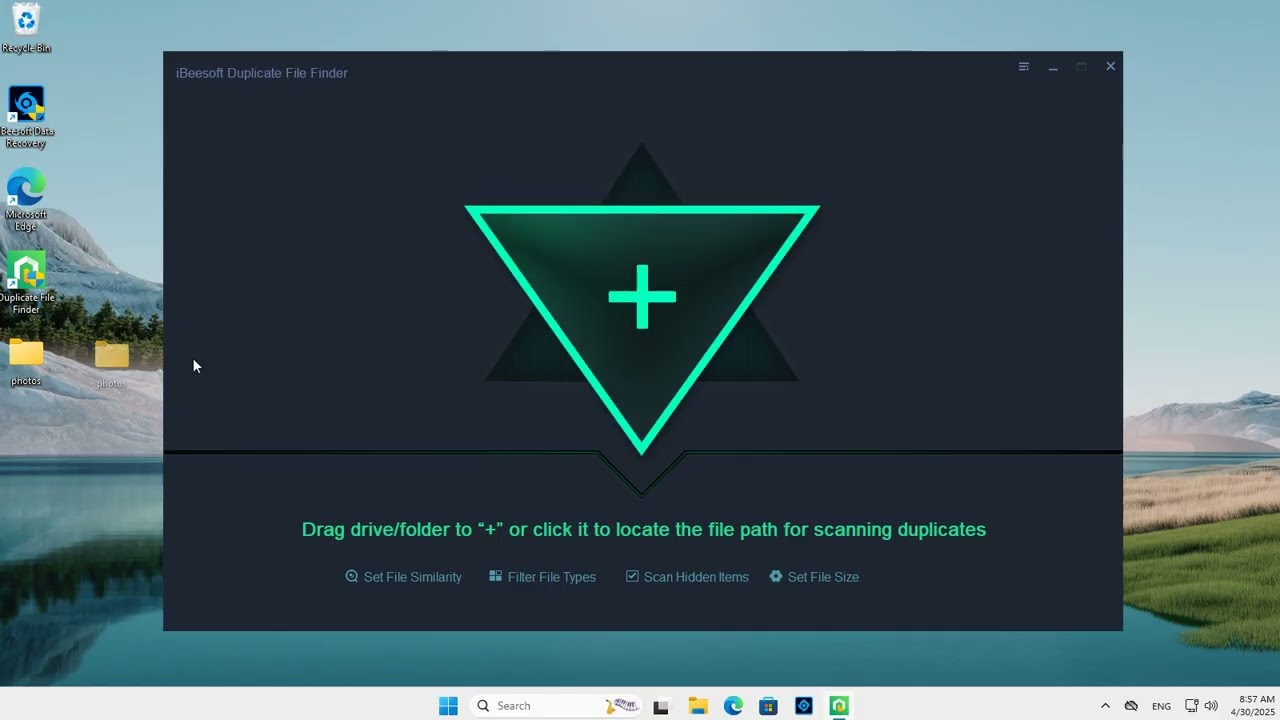 iBeesoft Duplicate File Finder screenshot