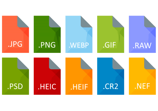 photo formats